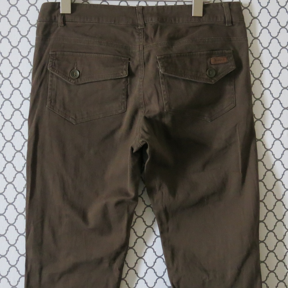 Roots Canada Slim Skinny Cargo Pants - Size 6 - Picture 4 of 5